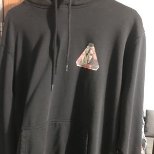 Palace tri bury hoodie